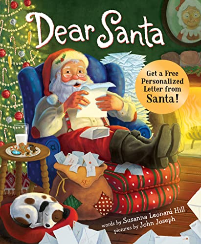 Stock image for Dear Santa: A New Holiday Classic for Kids About Believing in the Magic of Christmas (stocking stuffers for kids) [Hardcover] Sourcebooks; Hill, Susanna Leonard and Joseph, John for sale by AFFORDABLE PRODUCTS