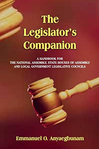 Stock image for The Legislator's Companion for sale by THE SAINT BOOKSTORE