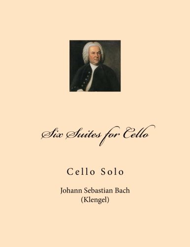 Imagen de archivo de Six Suites for Cello a la venta por Revaluation Books