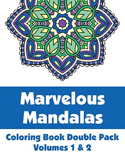 9781492782841: Marvelous Mandalas Coloring Book Double Pack (Volumes 1 & 2) (Art-Filled Fun Coloring Books)