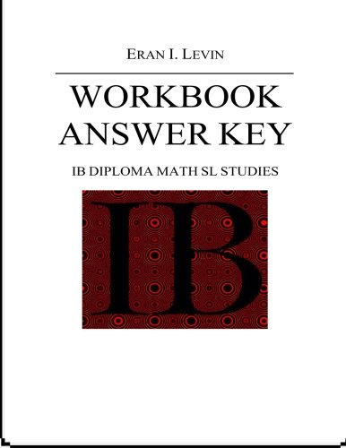 Stock image for Workbook Answer Key - IB Diploma Math SL Studies for sale by Revaluation Books