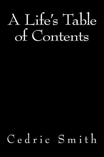 9781492842705: A Life's Table of Contents