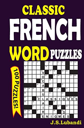 Stock image for Classic French Word Puzzles (French Edition) for sale by Goodwill Industries