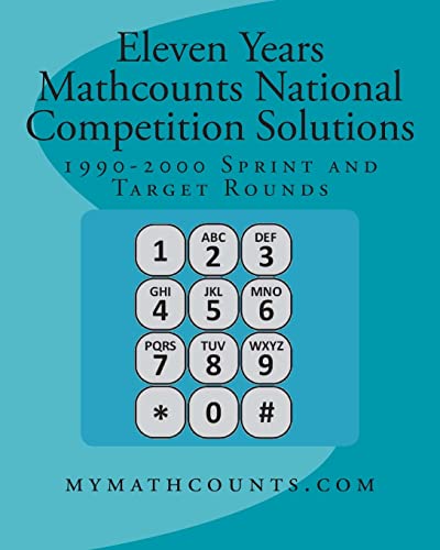 Imagen de archivo de Eleven Years Mathcounts National Competition Solutions a la venta por Lucky's Textbooks