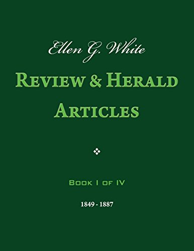 Beispielbild fr Ellen G. White Review & Herald Articles: Vol 1 zum Verkauf von Revaluation Books