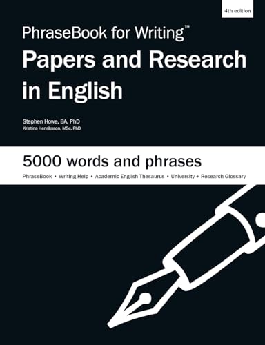 9781492959793: PhraseBook for Writing Papers and Research in English