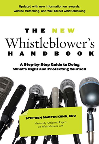 Stock image for The New Whistleblower's Handbook: A Step-By-Step Guide To Doing What's Right And Protecting Yourself for sale by SecondSale
