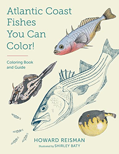 Beispielbild fr Atlantic Coast Fishes You Can Color!: Coloring Book and Guide zum Verkauf von Revaluation Books