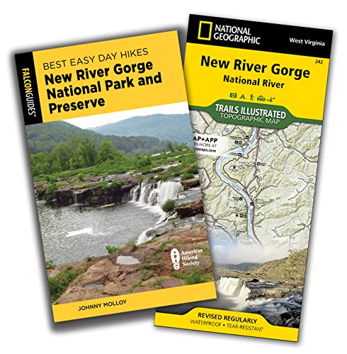 Stock image for Best Easy Day Hiking Guide and Trail Map Bundle: New River Gorge National Park and Preserve (Best Easy Day Hikes Series) for sale by Lakeside Books