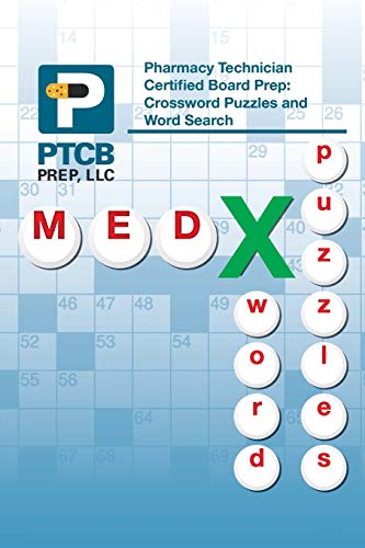 9781493101566: Pharmacy Technician Certified Board Prep: Crossword Puzzles and Word Search