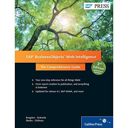 Beispielbild fr SAP BusinessObjects Web Intelligence zum Verkauf von Better World Books