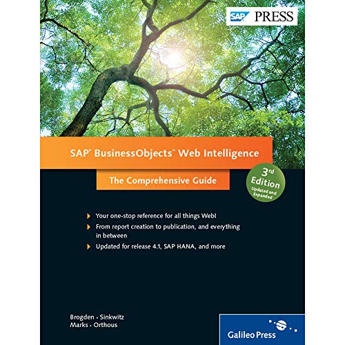 Stock image for SAP BusinessObjects Web Intelligence Comprehensive Guide for sale by Thomas F. Pesce'
