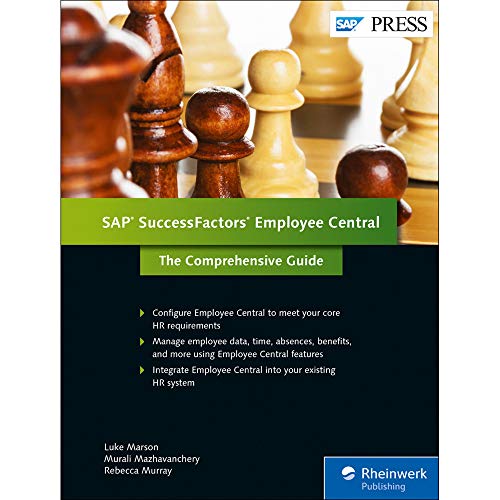 9781493212187: SuccessFactors Employee Central: The Comprehensive Guide