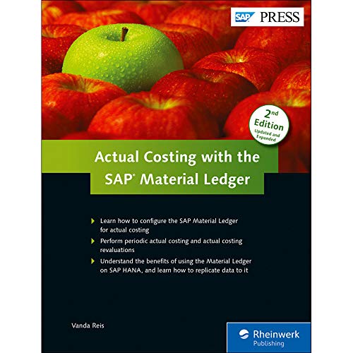 9781493212453: Actual Costing with the Material Ledger in SAP ERP