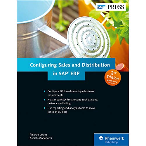 9781493212606: Configuring Sales and Distribution in SAP ERP