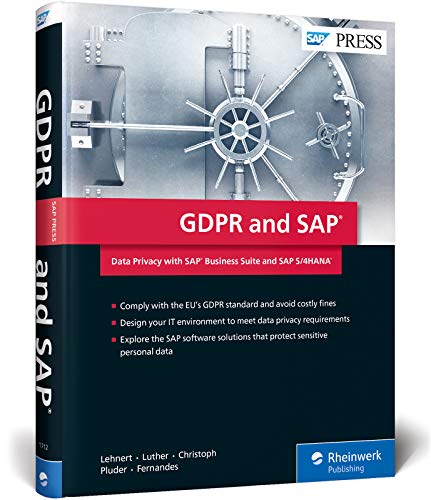 Immagine dell'editore per GDPR and SAP: Data Privacy with SAP Business Suite and SAP S/4HANA (SAP PRESS) venduto da BooksRun
