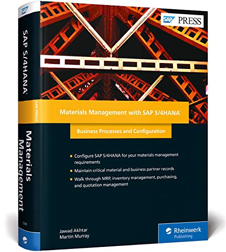 Imagen de archivo de Materials Management with SAP S/4HANA (First Edition) (SAP PRESS) a la venta por Books Unplugged