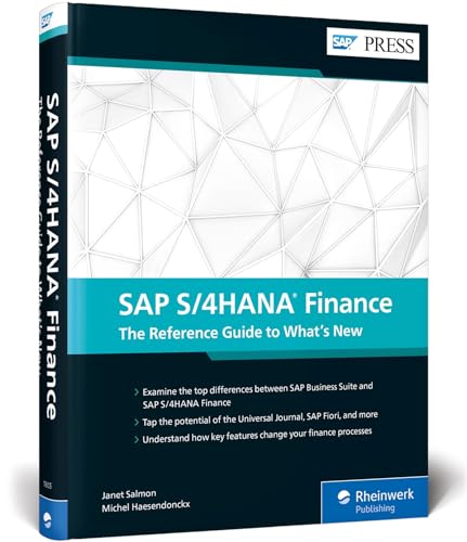 Stock image for SAP S/4HANA Finance: The Reference Guide to What's New for sale by AwesomeBooks