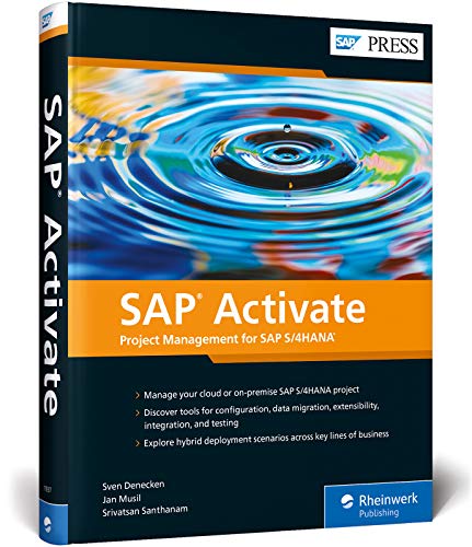 9781493219377: Sap Activate: Project Management for Sap S/4hana