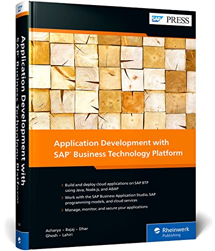 Stock image for Application Development With Sap Business Technology Platform for sale by GreatBookPrices