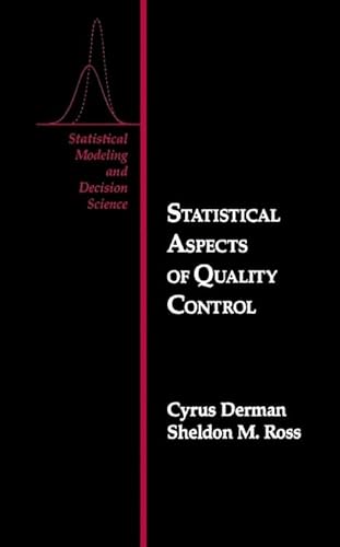 9781493300365: Statistical Aspects of Quality Control (Statistical Modeling and Decision Science)