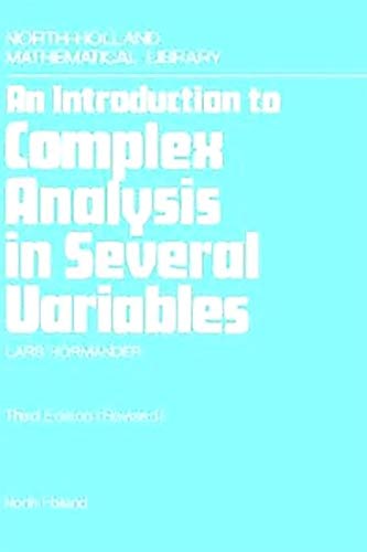 9781493302734: An Introduction to Complex Analysis in Several Variables (Volume 7)