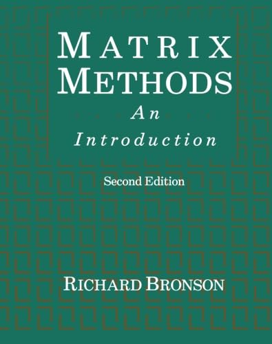 Stock image for Matrix Methods: Applied Linear Algebra for sale by Revaluation Books