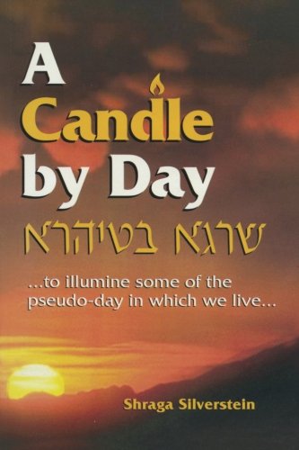 9781493555093: A Candle By Day: Three thousand topical musar modules (mostly one liners) from Rabbi Shraga Silverstein ...to illumine some of the pseudo-day in which we live...