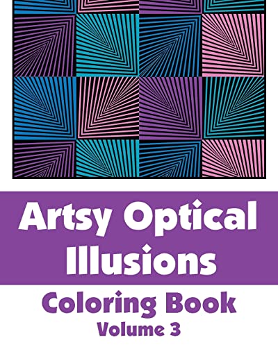 Stock image for Artsy Optical Illusions Coloring Book (Art-Filled Fun Coloring Books) for sale by Lucky's Textbooks