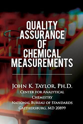 Beispielbild fr Quality Assurance Of Chemical Measurements zum Verkauf von THE SAINT BOOKSTORE