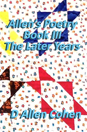 9781493663910: Allen's Poetry Book III, The Later Years