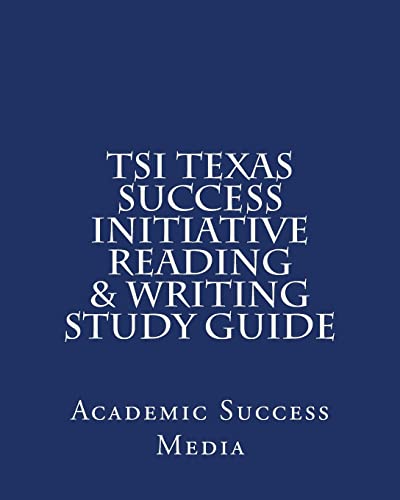 Imagen de archivo de TSI Texas Success Initiative Reading & Writing Study Guide a la venta por HPB-Red