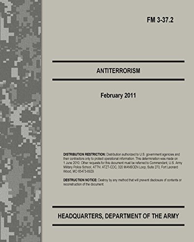 Stock image for Antiterrorism: FM 3-37.2 for sale by Revaluation Books