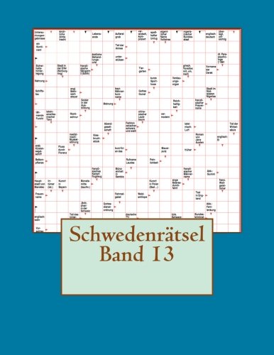 Stock image for Schwedenrtsel Band 13 (German Edition) for sale by Zoom Books Company