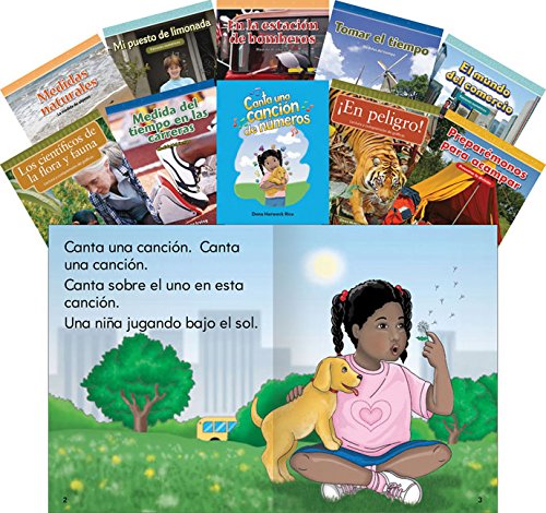 9781493802425: Common Core Mathematics Grade 3: 10-Book Spanish Set