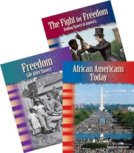 9781493807994: Teacher Created Materials - Primary Source Readers: African American History - 3 Book Set - Grades 4-5 - Guided Reading Level R - T