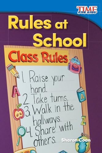 Beispielbild fr Rules at School (TIME FOR KIDS Nonfiction Readers) zum Verkauf von Jenson Books Inc