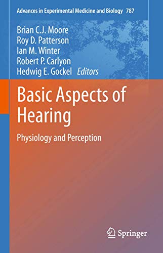 9781493900183: Basic Aspects of Hearing: Physiology and Perception