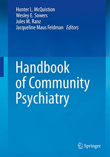 9781493903009: Handbook of Community Psychiatry