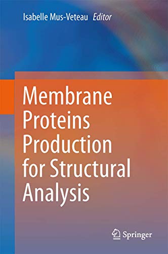9781493906611: Membrane Proteins Production for Structural Analysis