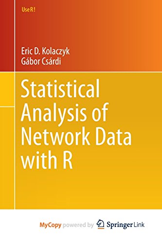 9781493909841: Statistical Analysis of Network Data with R