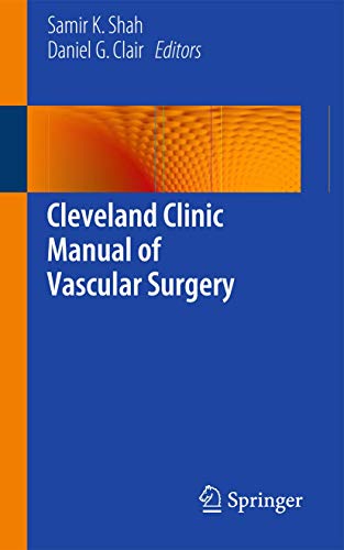 Beispielbild fr Cleveland Clinic Manual of Vascular Surgery zum Verkauf von SecondSale