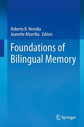 Immagine dell'editore per Foundations of Bilingual Memory venduto da Buchpark