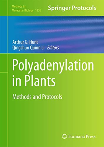 Stock image for Polyadenylation in Plants. Methods and Protocols. for sale by Gast & Hoyer GmbH
