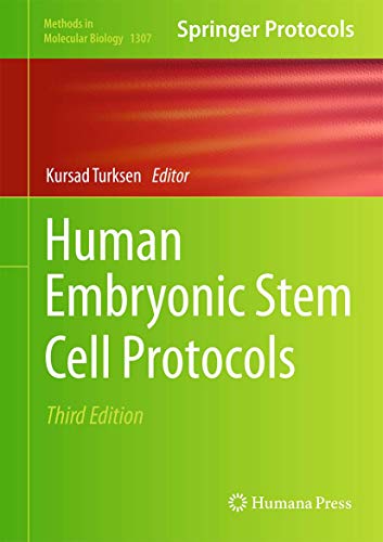 Beispielbild fr Human embryonic stem cell protocols. zum Verkauf von Gast & Hoyer GmbH