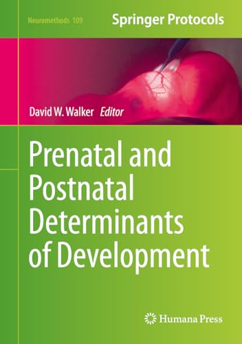 Beispielbild fr Prenatal and Postnatal Determinants of Development zum Verkauf von Blackwell's