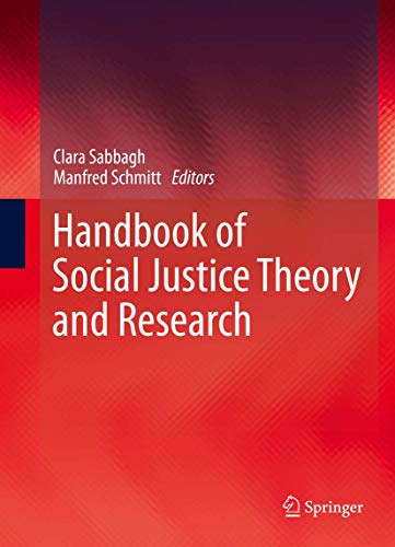 9781493932153: Handbook of Social Justice Theory and Research