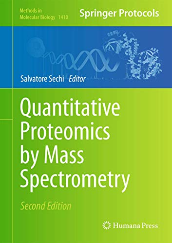 Stock image for Quantitative Proteomics by Mass Spectrometry for sale by ThriftBooks-Dallas