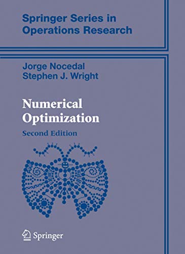 9781493937110: Numerical Optimization