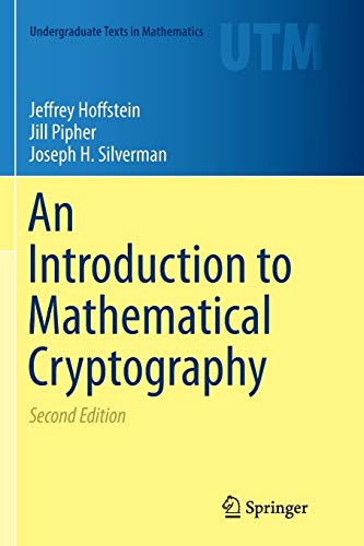 An Introduction to Mathematical Cryptography - Jeffrey Hoffstein